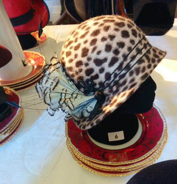 fisher leopard hat